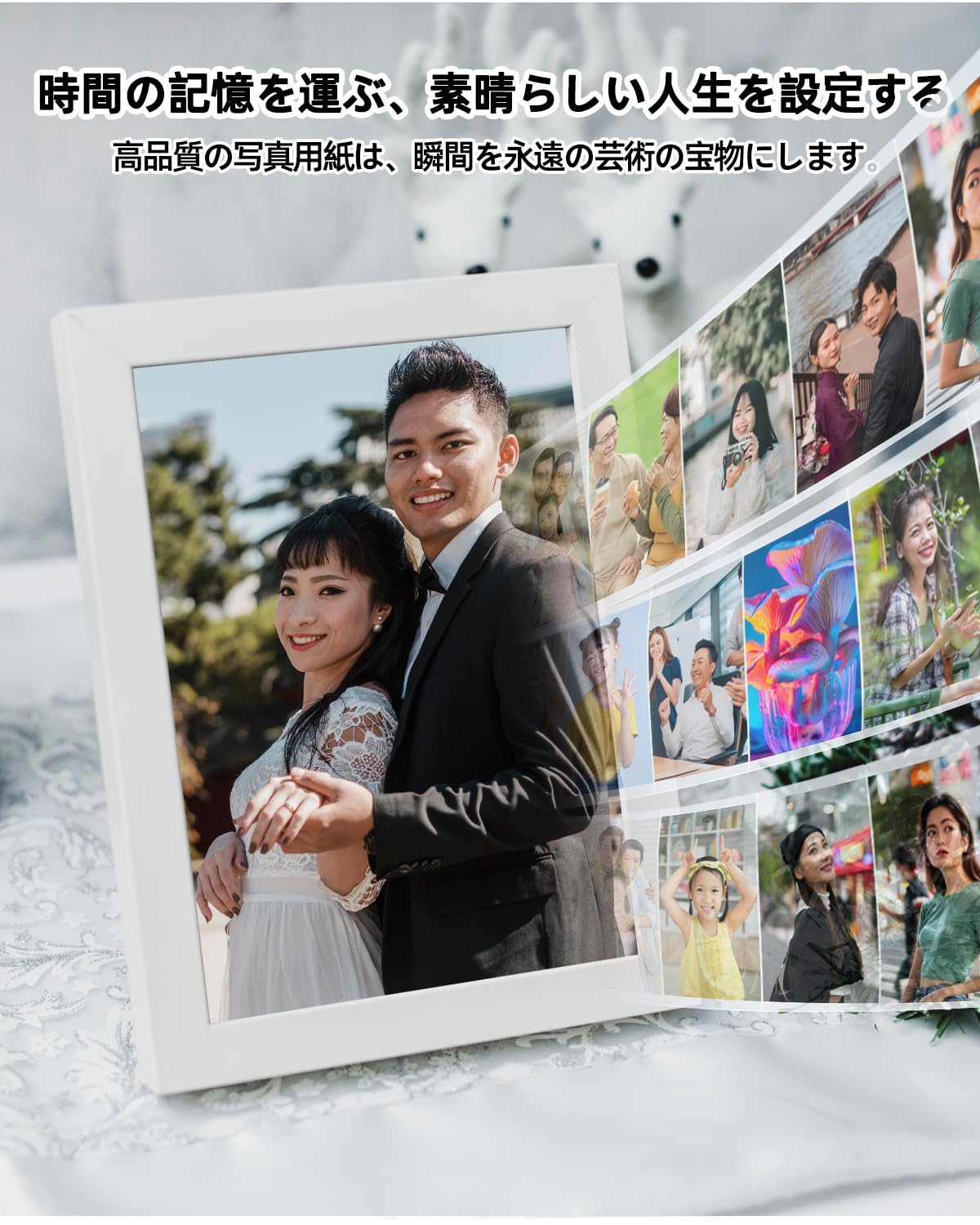 108枚 L判 写真用紙 キャノン セルフィー用 KL-36IP 3PACK カラーインク/ペーパ KL-108IN 光沢紙 と互換性のある canon SELPHY CP1500 CP1300 CP1200 フォトプリンター