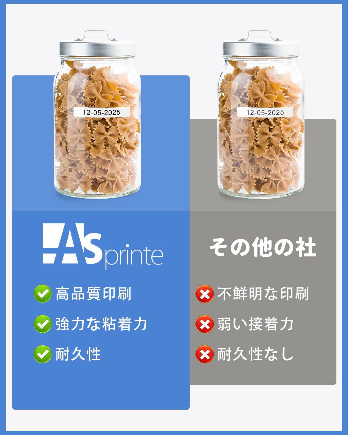 5個 互換 テプラ テープ 4mm 白地黒文字 ES4K と互換性のある キングジム テプラ テープ カートリッジ テプラPRO Kingjim tepra用 (SS4K) 8M ASprinte